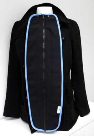 Baby-Pungi® Jackenerweiterung schwarz/blau